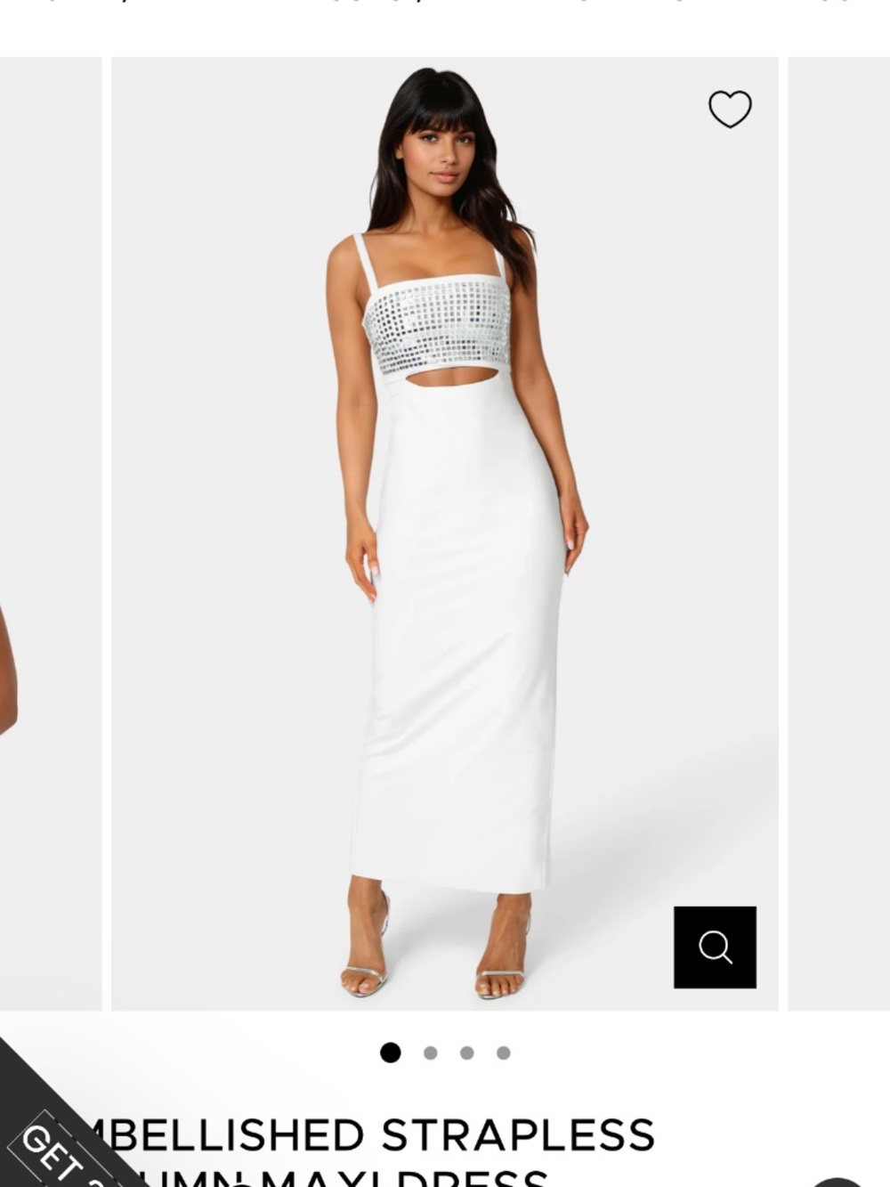 gorgeous white dress;fits like a glove